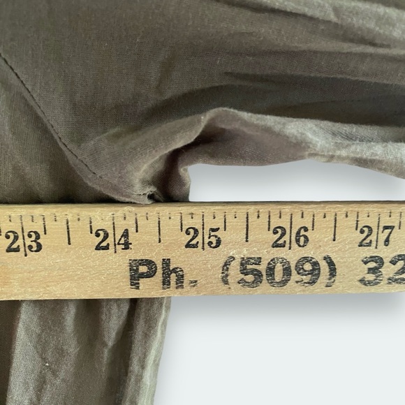 TORRID Snap-Front Toile Lightweight Anorak Jacket Sheer Layering - Olive SZ 2X - Picture 14 of 14